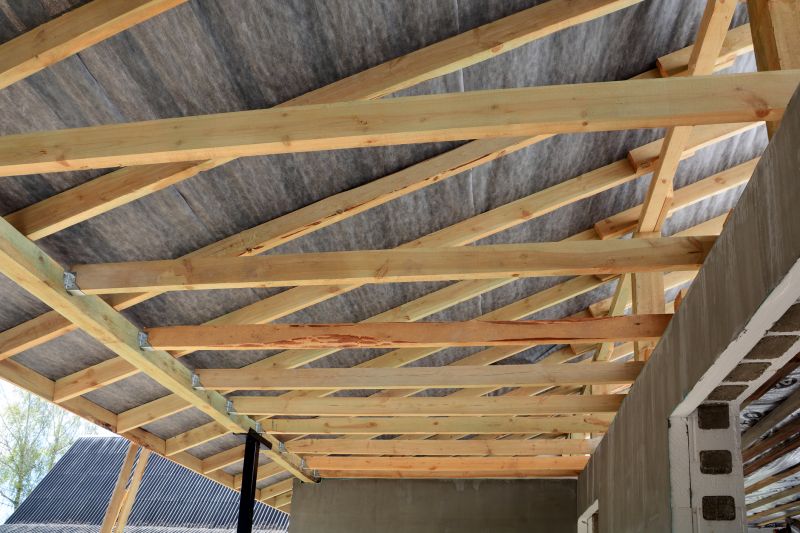 Completed Roof Truss System